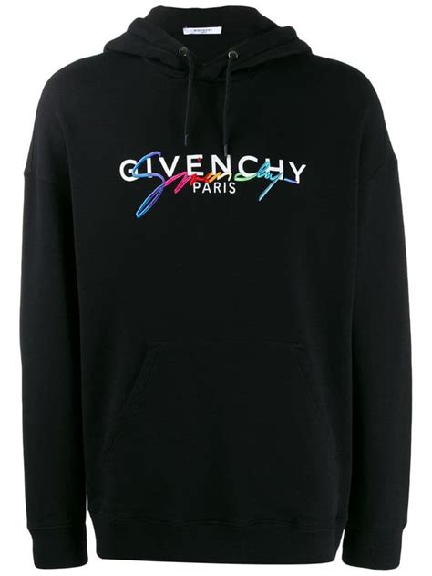 givenchy pullover rainbow|Givenchy crest sweatshirt.